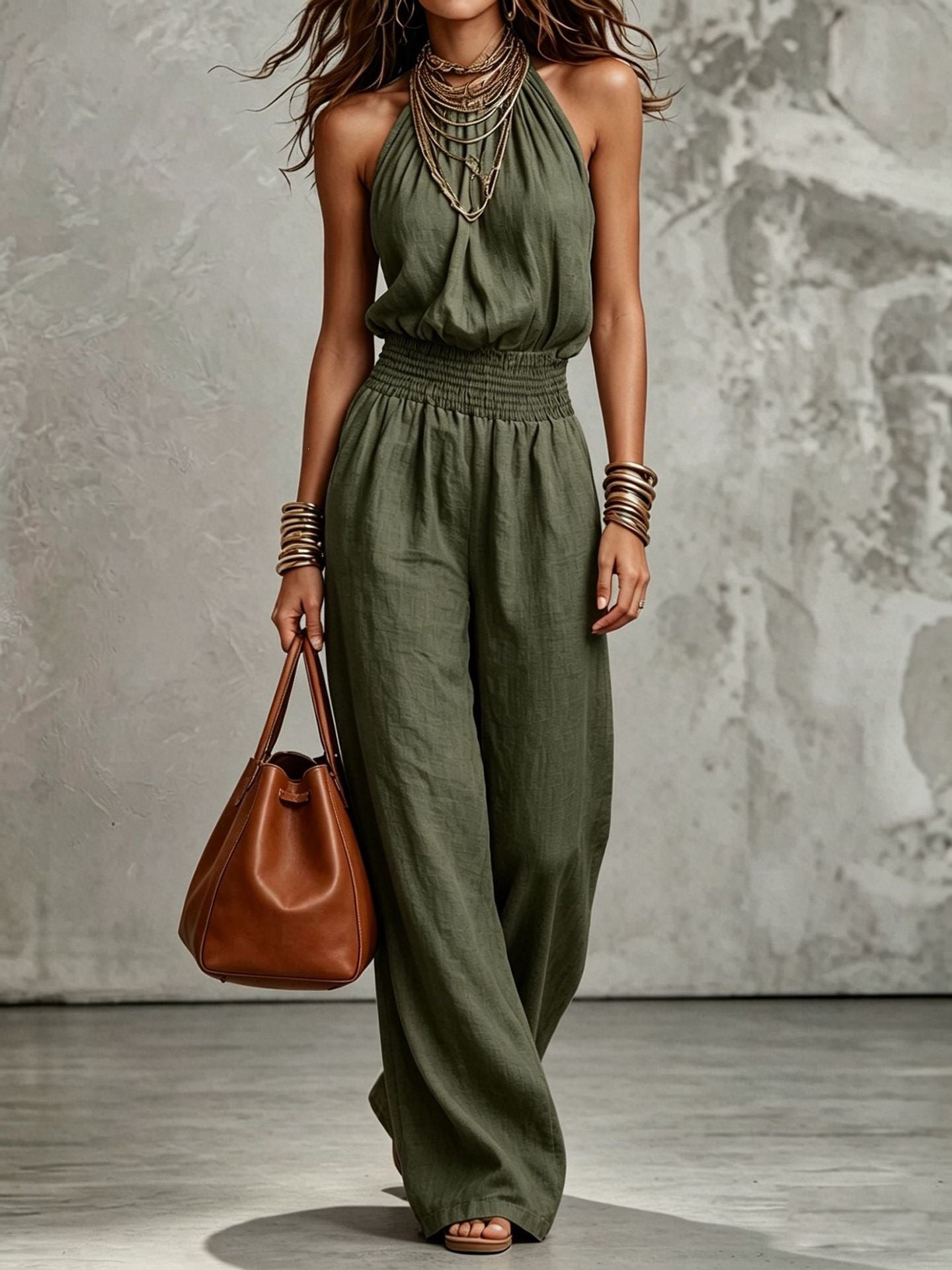 Malia Wide-Leg Jumpsuit
