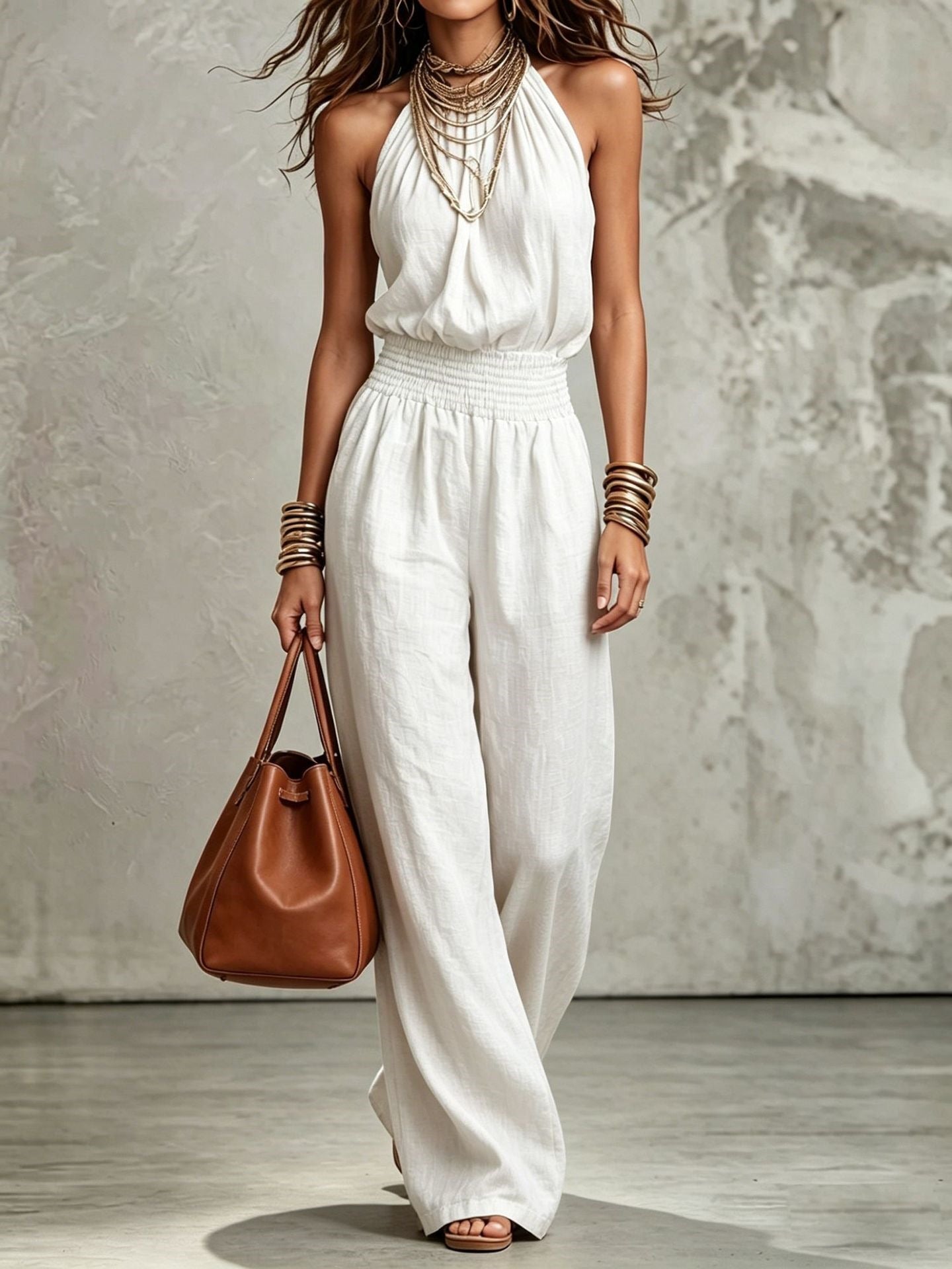Malia Wide-Leg Jumpsuit