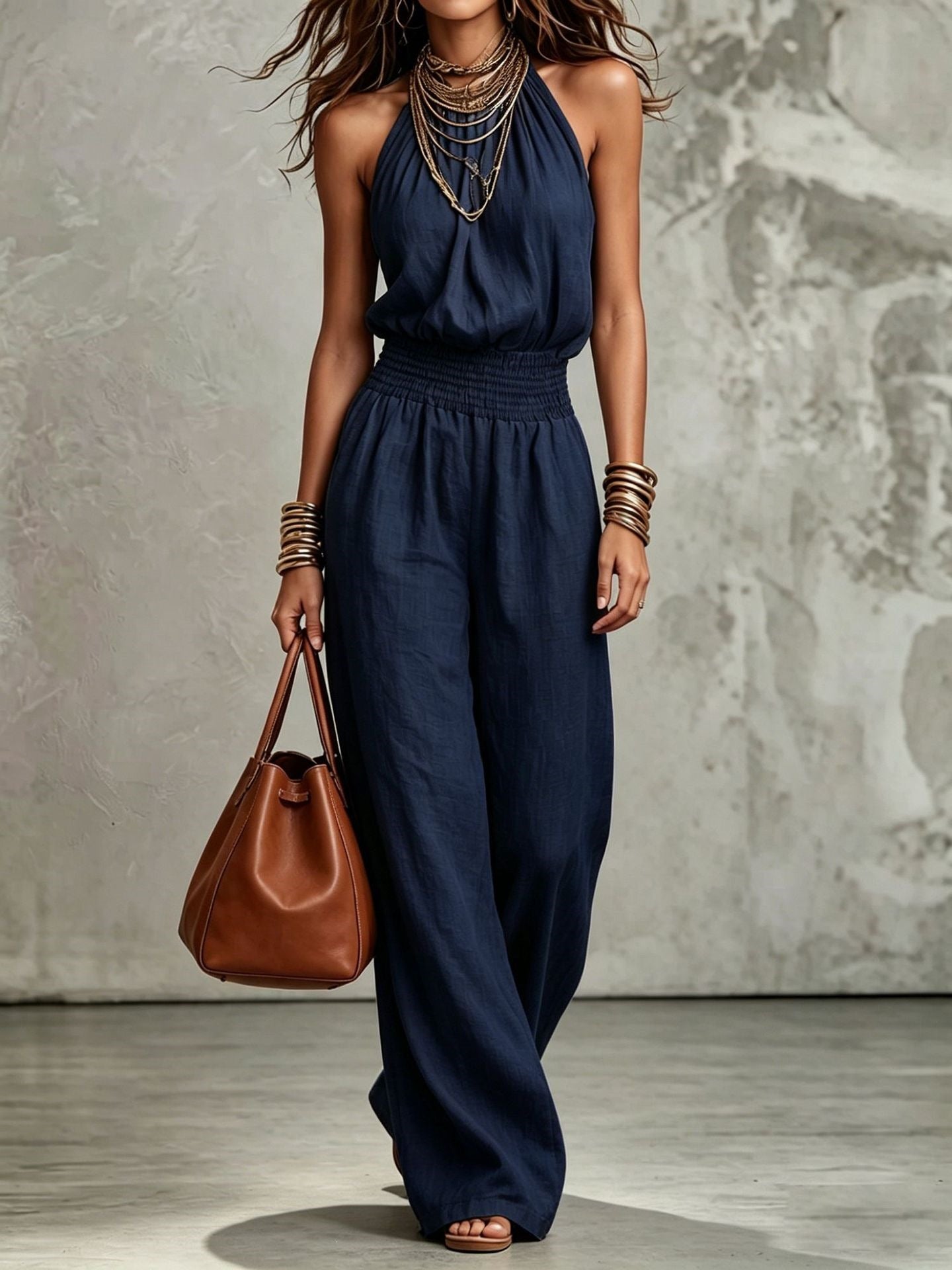 Malia Wide-Leg Jumpsuit