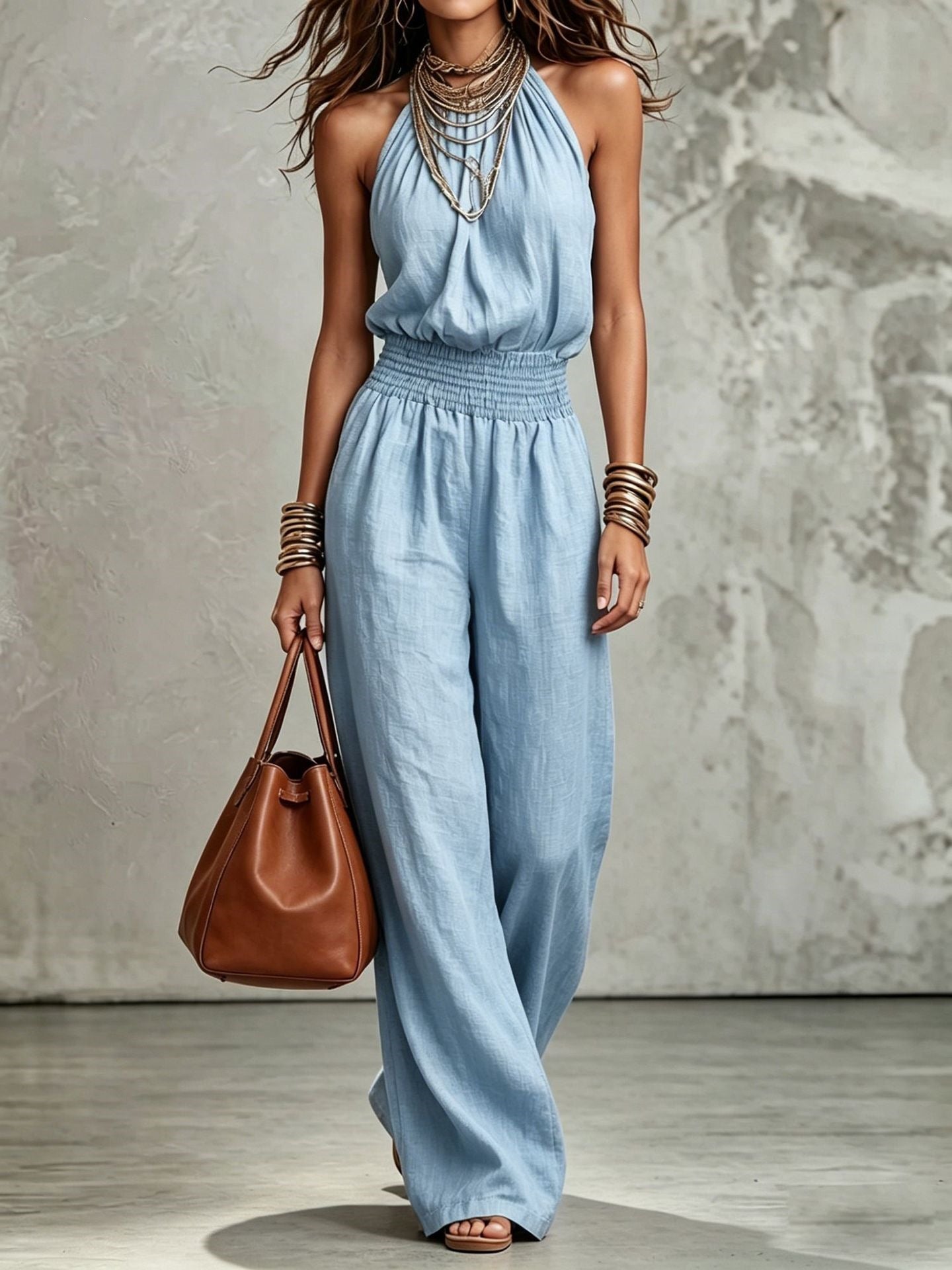 Malia Wide-Leg Jumpsuit