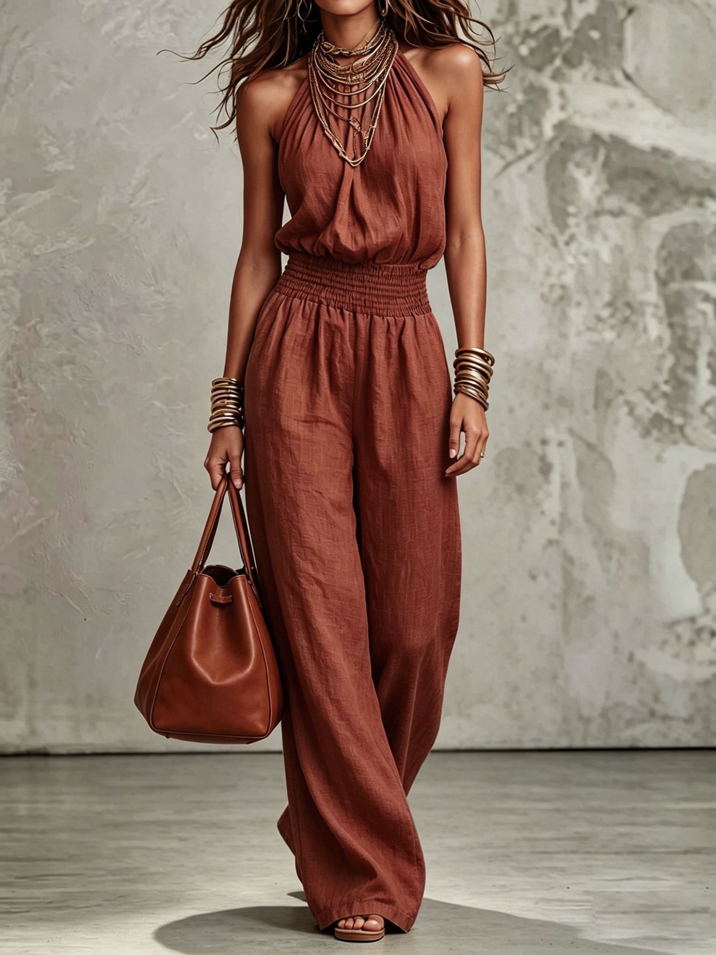 Malia Wide-Leg Jumpsuit